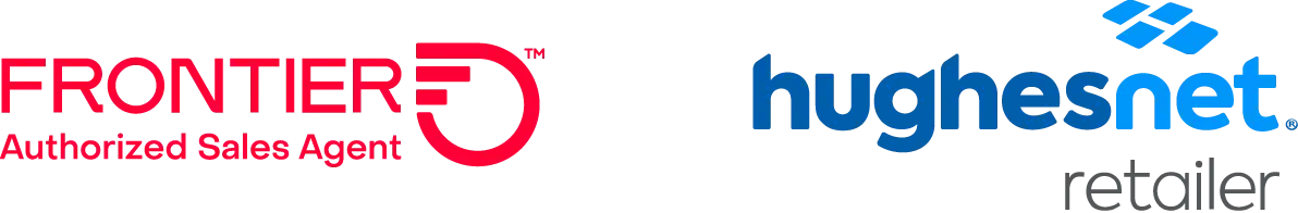 frontierHughesnetLogos